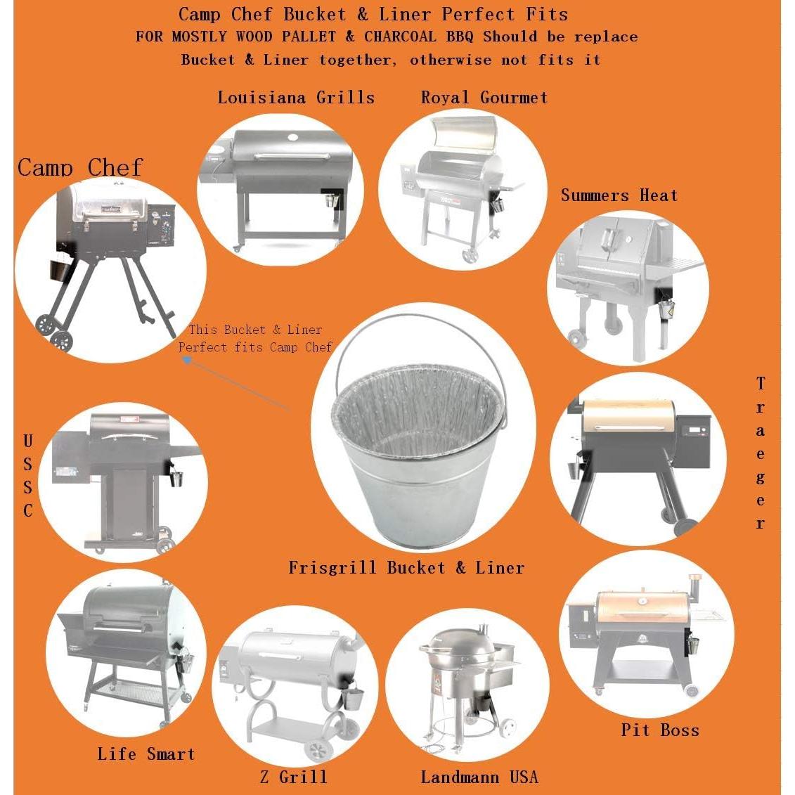 Paquete de 16 Forros de Aluminio para Parrilla HappyBBQ