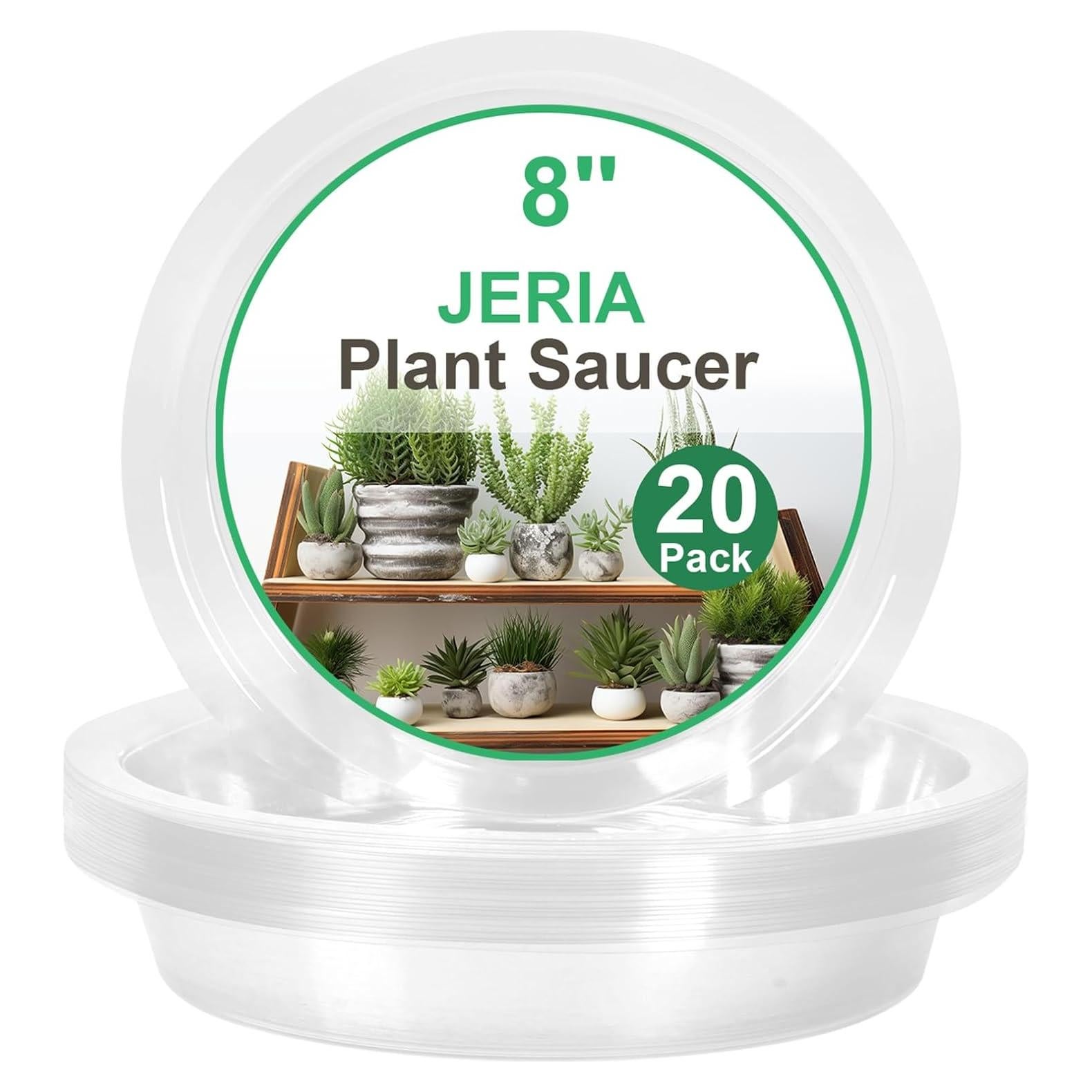 Bandejas de Goteo para Plantas JERIA 20 Paquete 20 cm