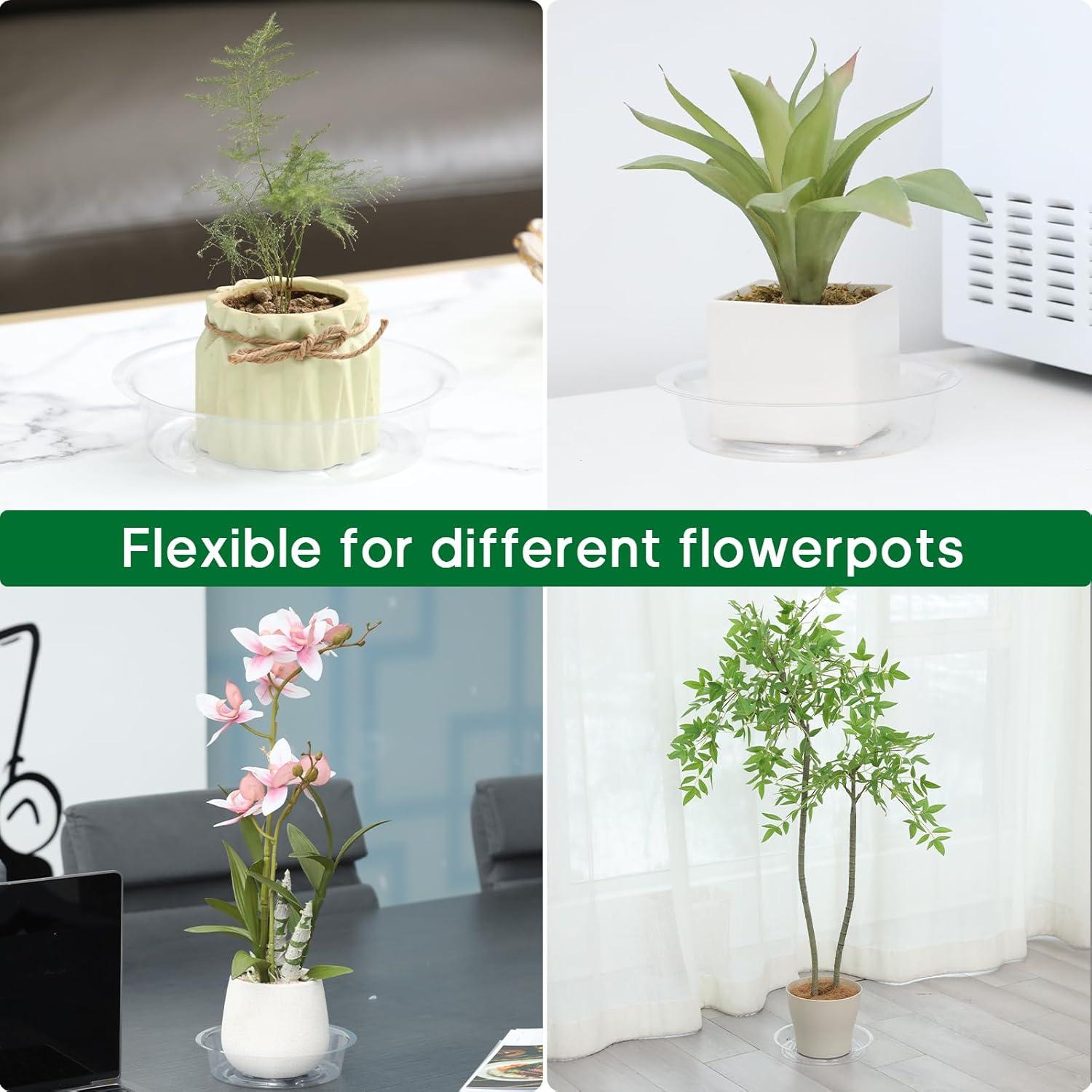 Bandejas de Goteo para Plantas JERIA 20 Paquete 20 cm