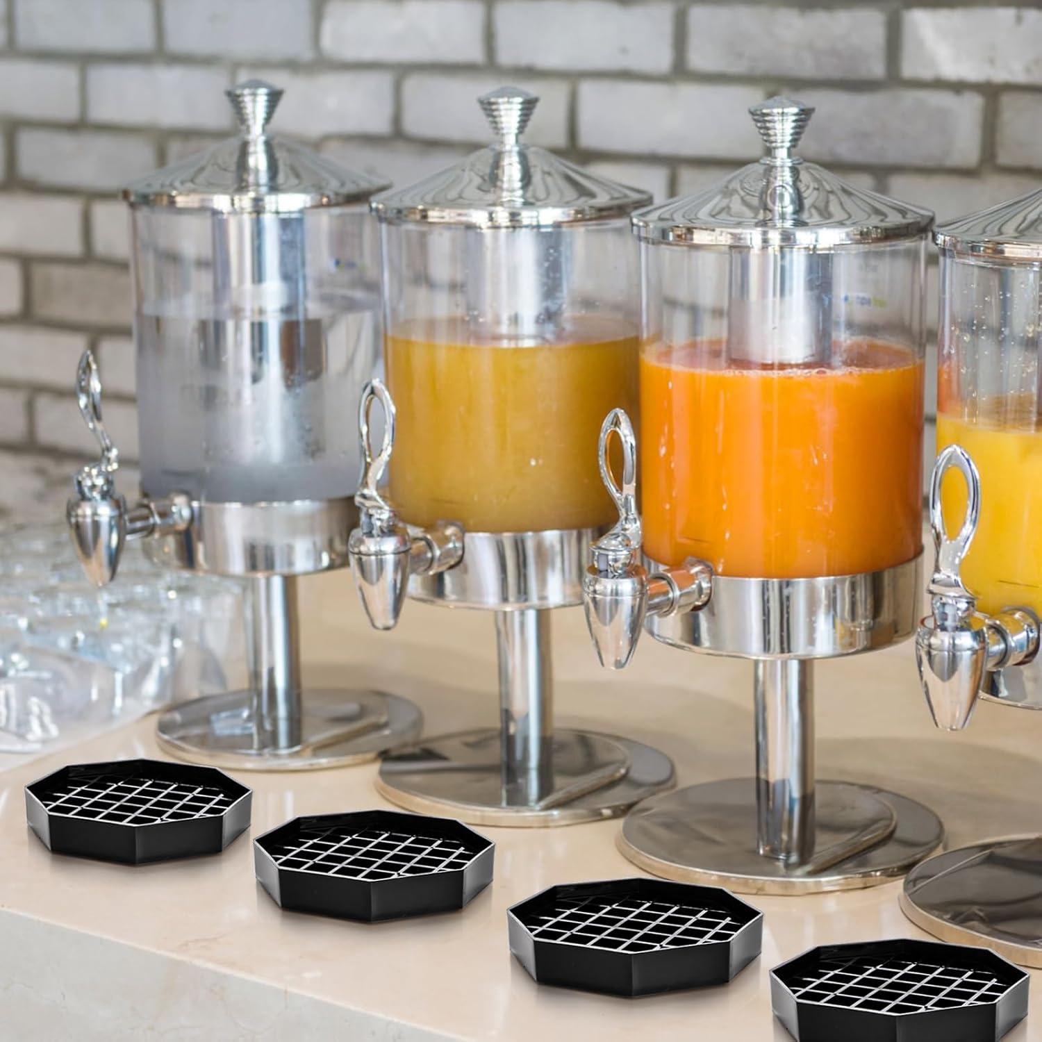 Bandejas de Goteo de Café Tebery 4 Pulgadas 6 Unidades