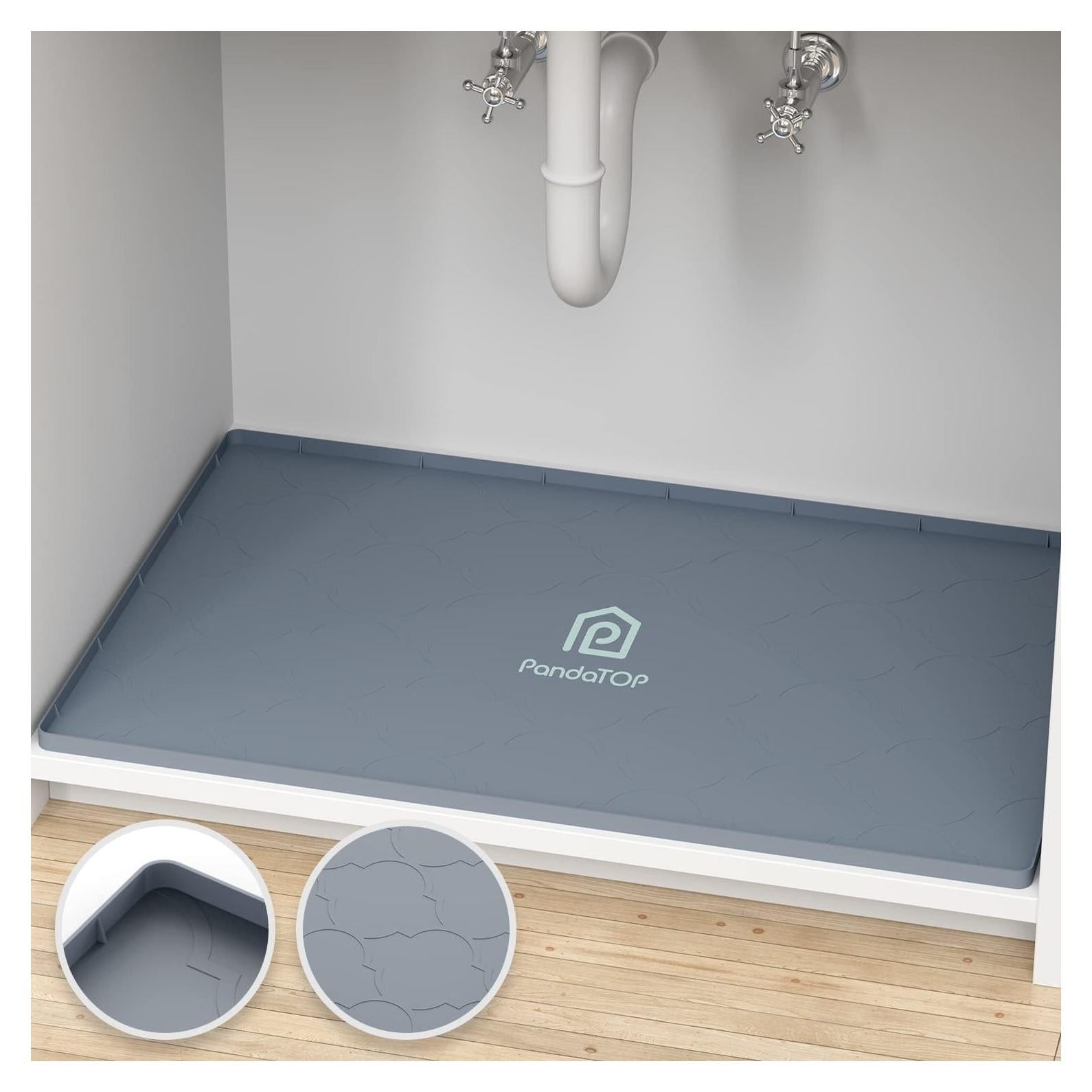 Alfombrilla Bajo Fregadero PandaTOP 71x56 cm Silicona Impermeable