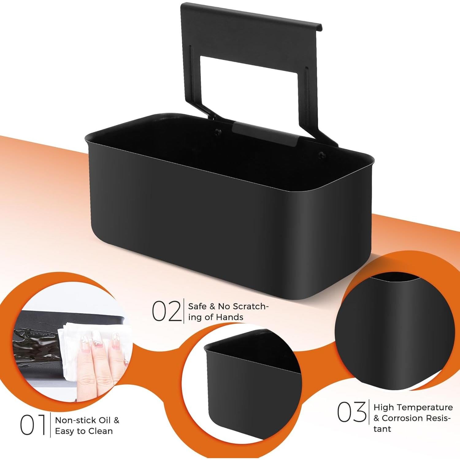 Juego de Trampa de Grasa Blackstone - Capturador Universal 20.3x10.4x9.9 cm