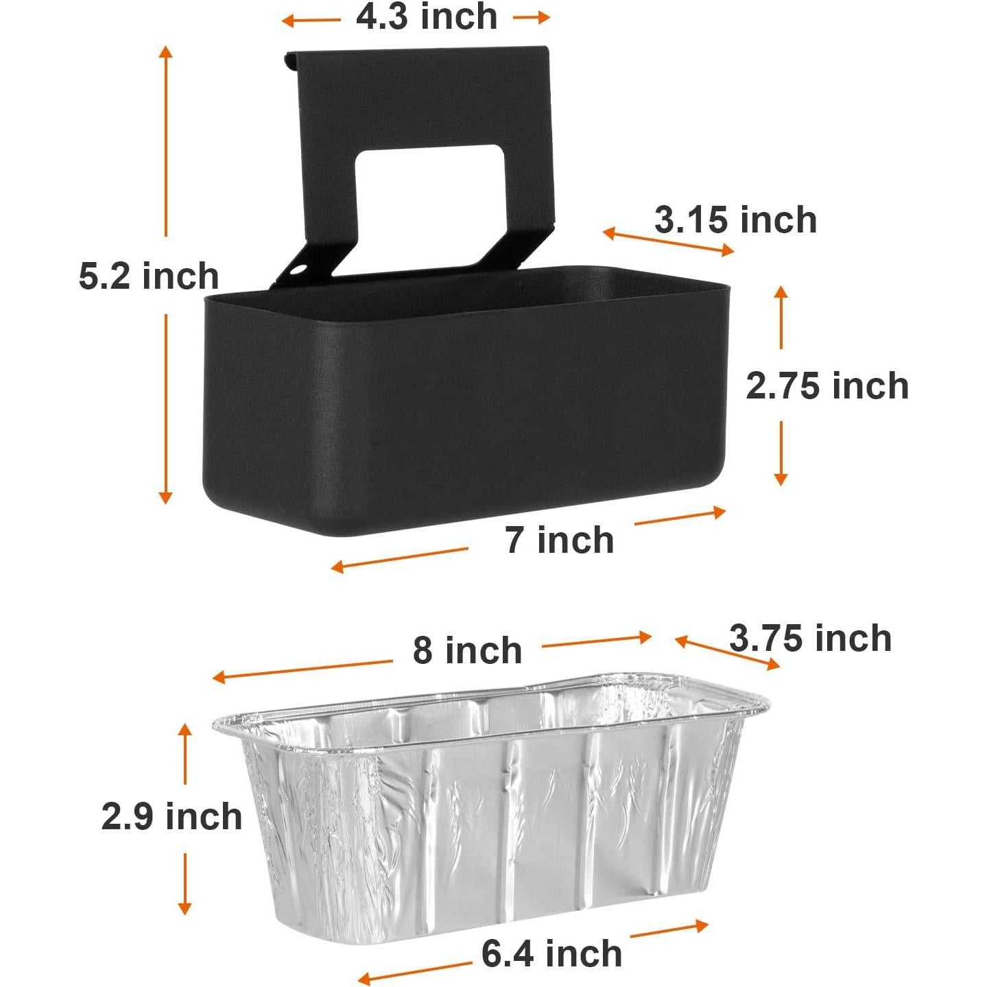 Bandeja de Goteo y Taza de Grasa TAILGRILLER para Plancha Gas