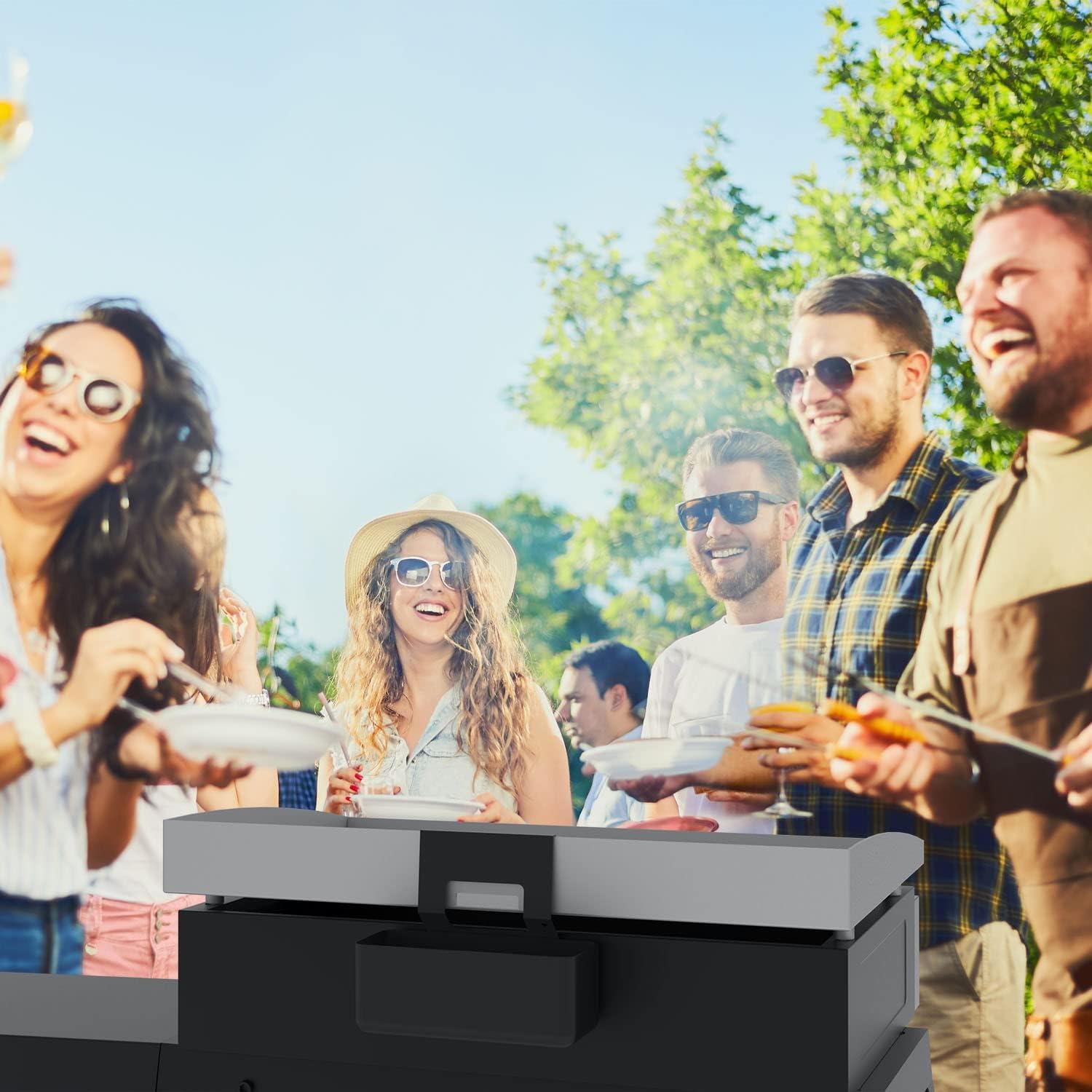 Bandeja de Goteo y Taza de Grasa TAILGRILLER para Plancha Gas