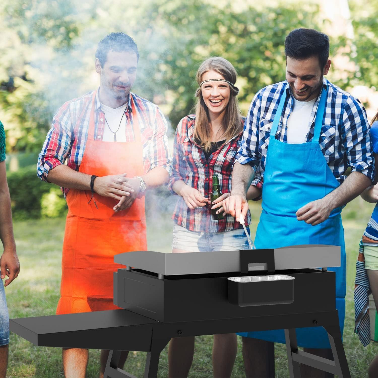 Bandeja de Goteo y Taza de Grasa TAILGRILLER para Plancha Gas