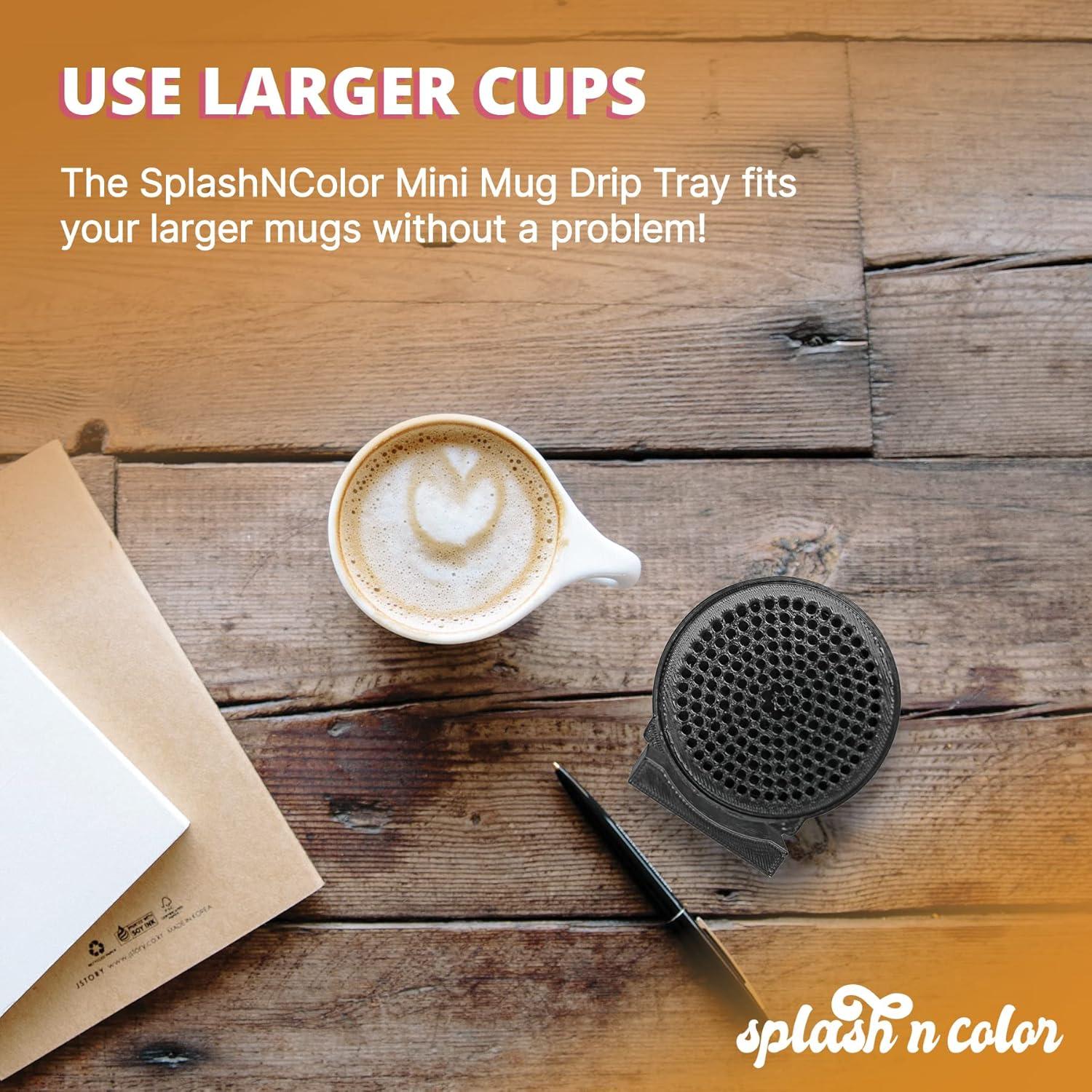 Bandeja de Goteo Mini Taza SplashNColor para Nespresso Essenza