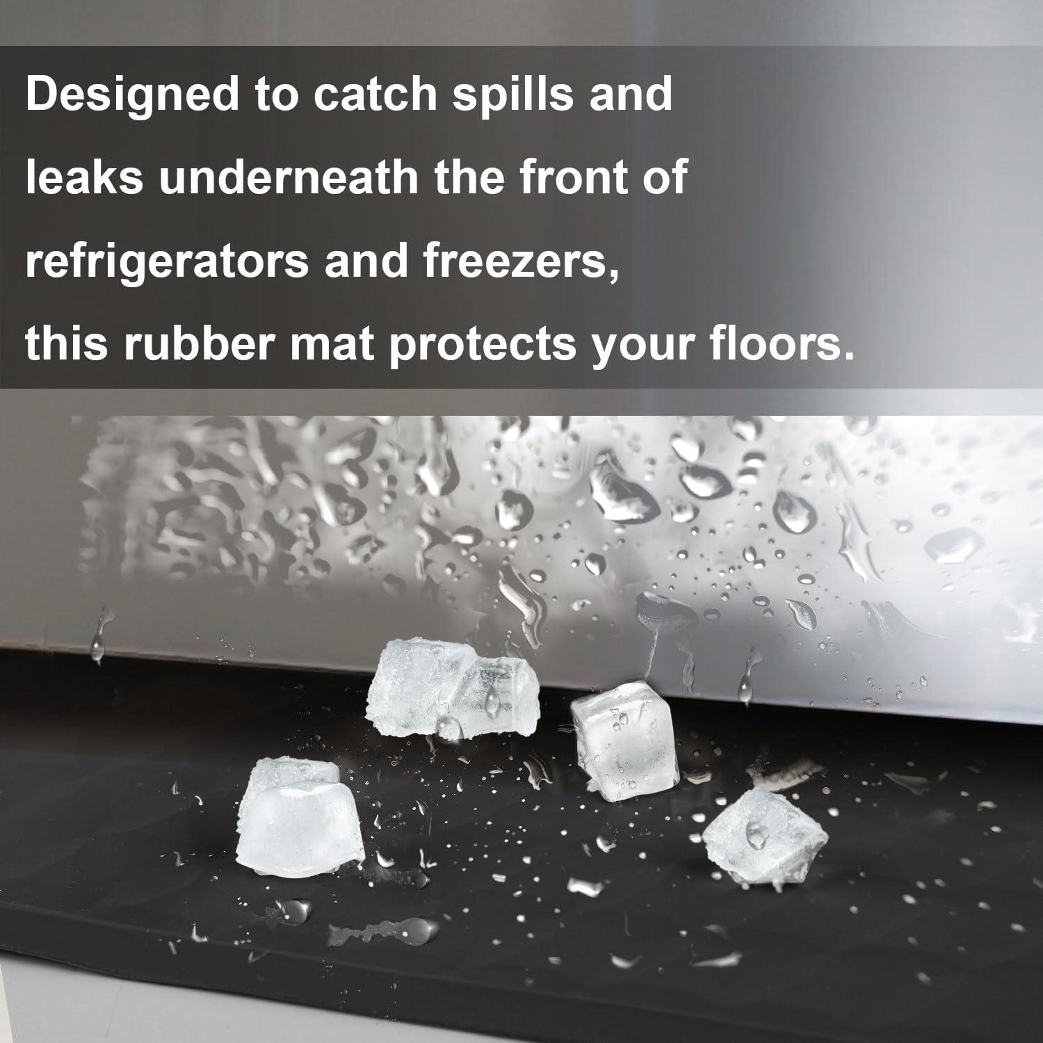 Alfombrilla de Silicona Antideslizante BOXOB 95x21.6cm Negra