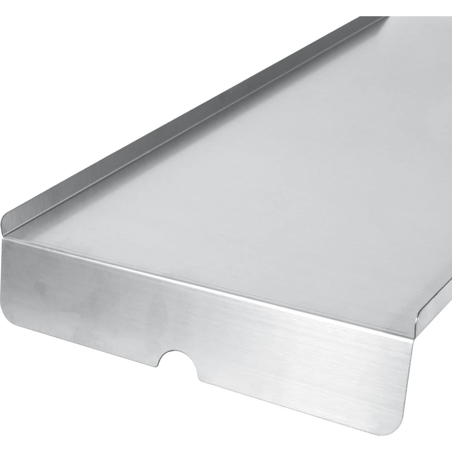 Bandeja de Goteo Grande Acero Inoxidable DELSbbq BAC-006 83 x 40 cm