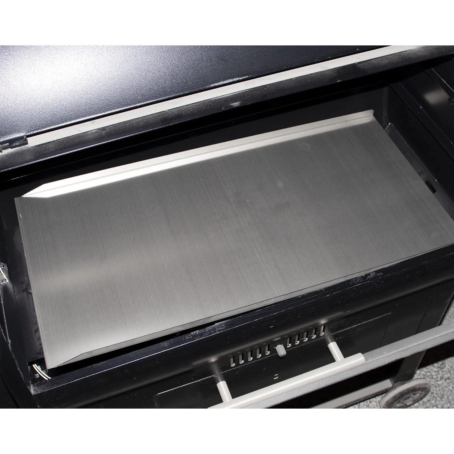 Bandeja de Goteo Grande Acero Inoxidable DELSbbq BAC-006 83 x 40 cm