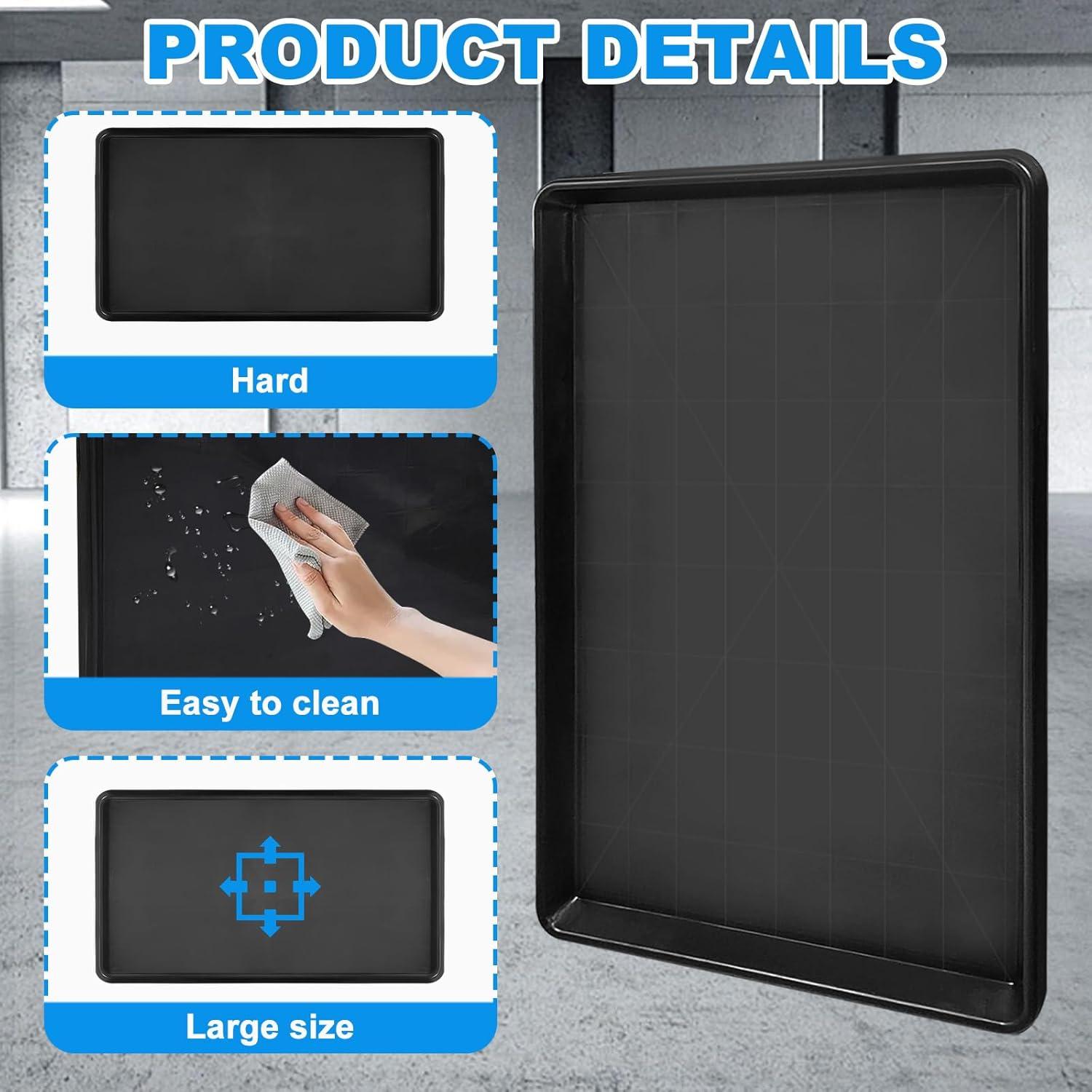 Bandeja de Goteo de Aceite Hlimior 9 Piezas Extra Grande 90x60 cm