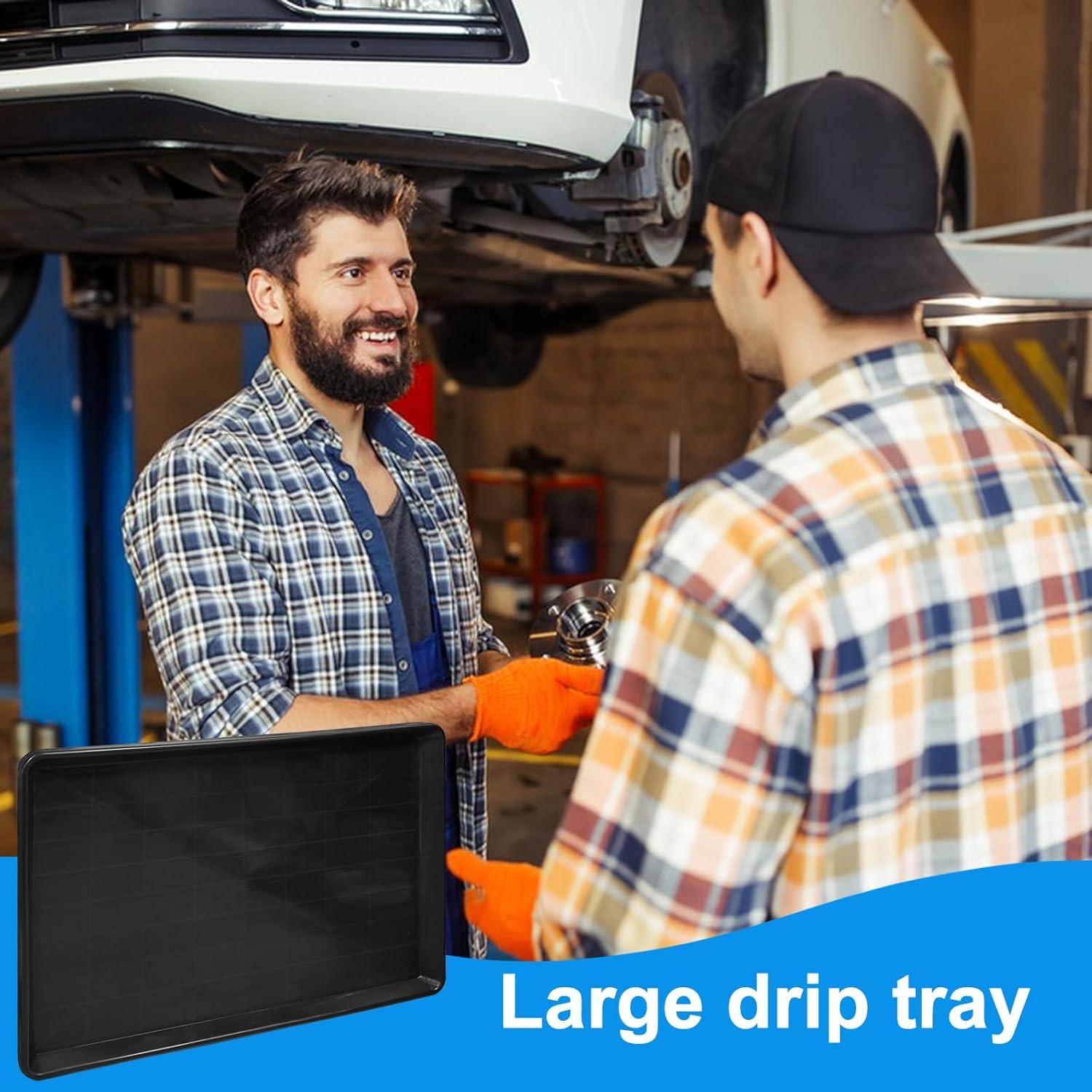 Bandeja de Goteo de Aceite Hlimior 9 Piezas Extra Grande 90x60 cm