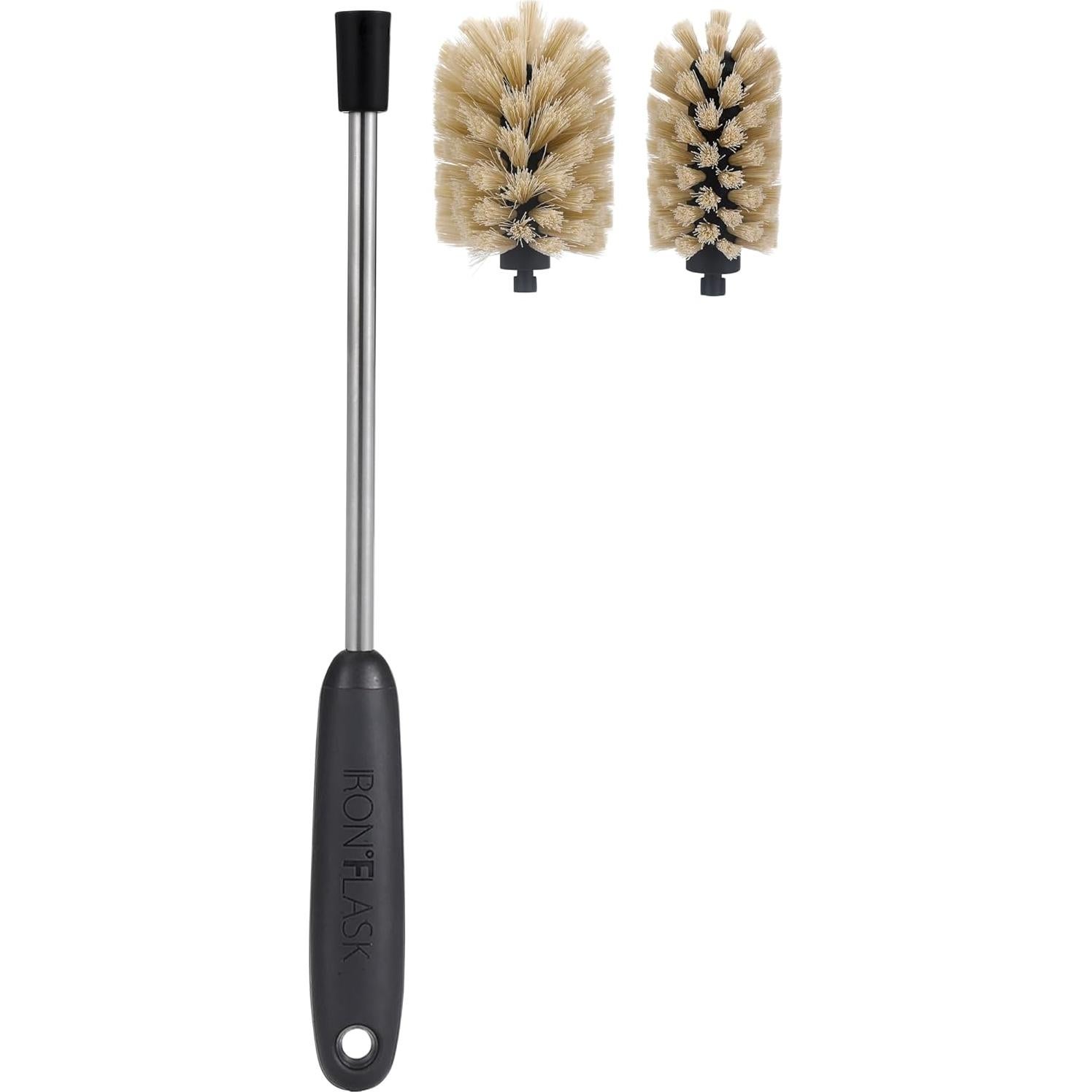 Cepillo de Limpieza para Botellas Iron Flask con Cabeza Extra