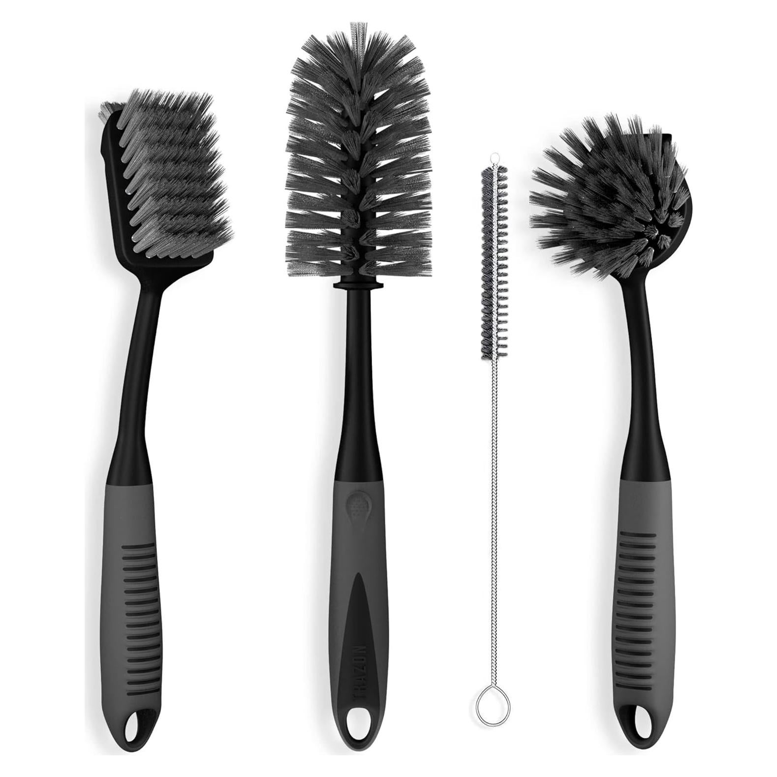 Juego de cepillos de cocina Trazon 4 piezas - limpieza fácil