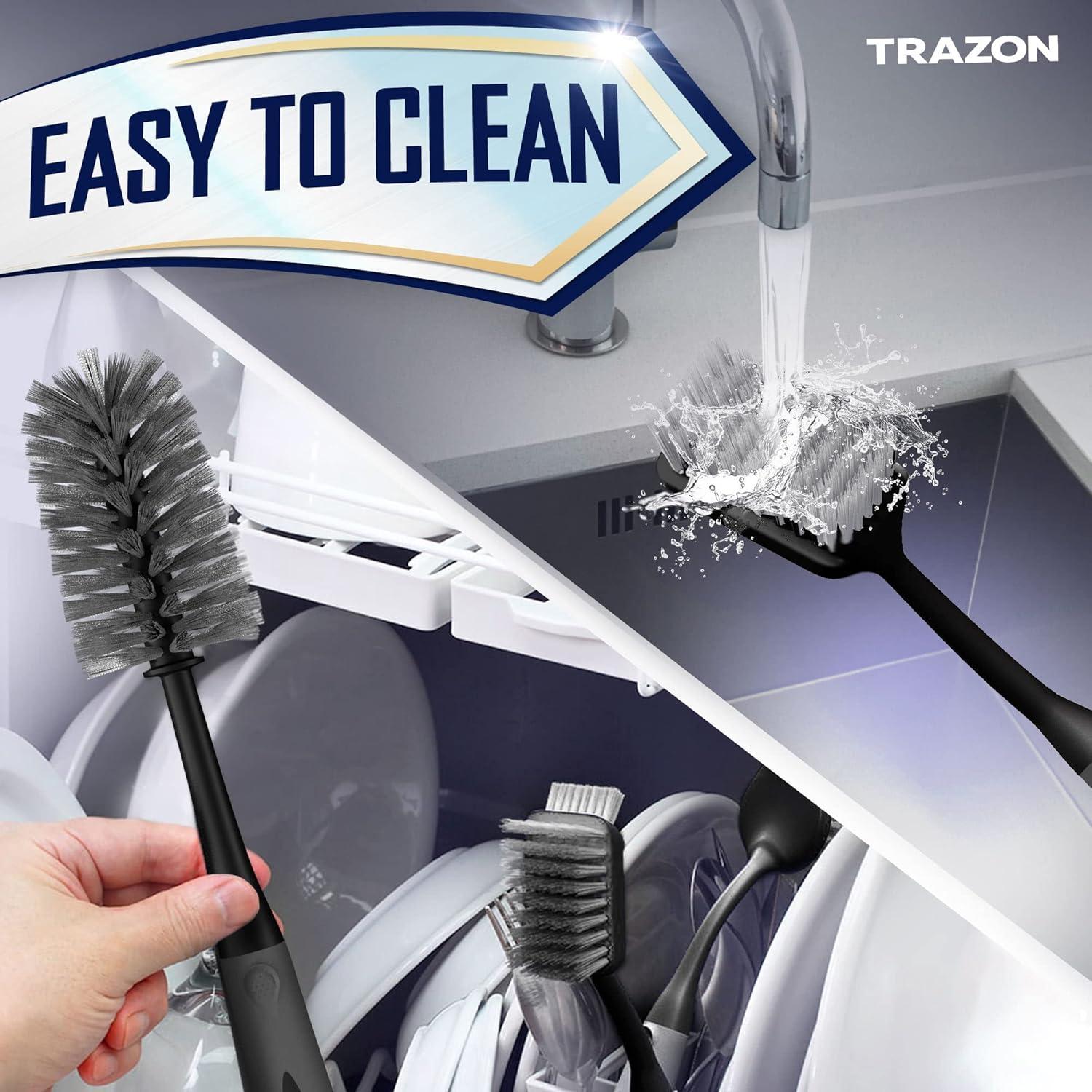 Juego de cepillos de cocina Trazon 4 piezas - limpieza fácil