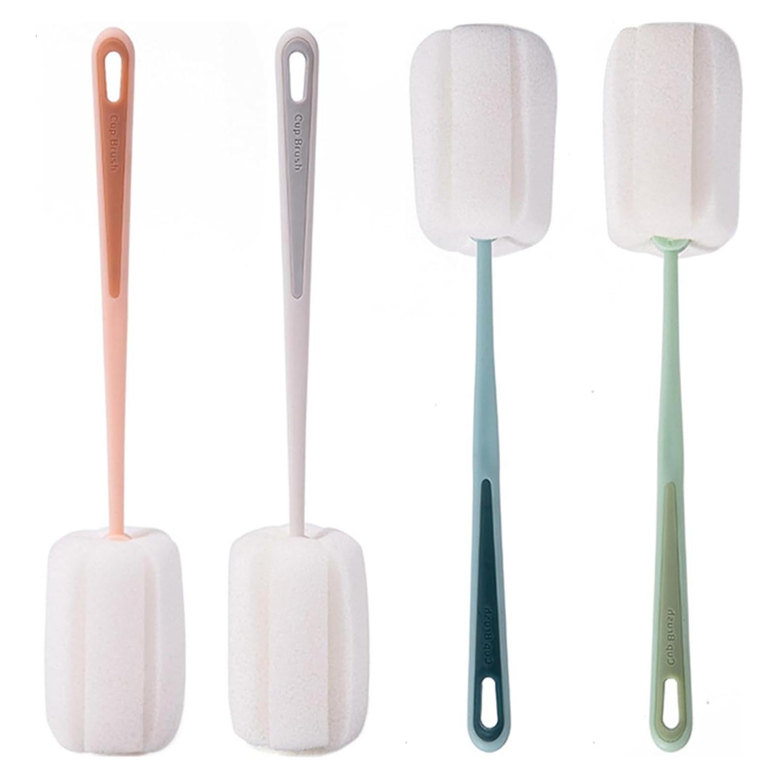 Set de 4 Cepillos Limpiadores de Botellas Inheming