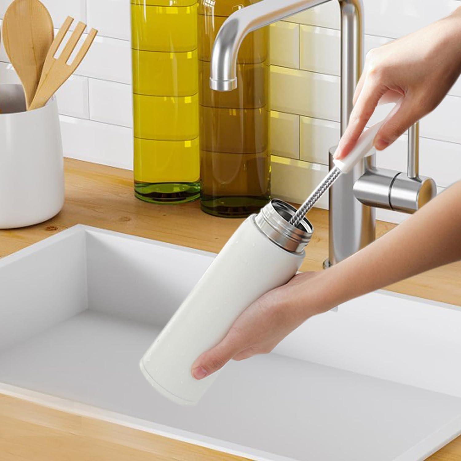 Cepillo de Limpieza de Botellas Kwude 40.6 cm Negro