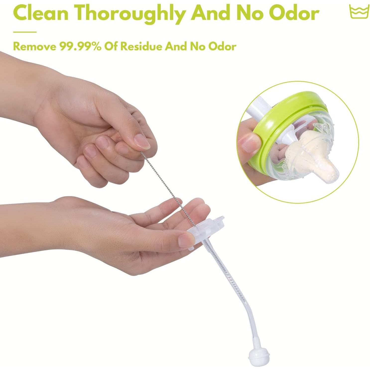 Juego de Cepillos para Botellas de Bebé CAREBABYMORE 8 Pcs