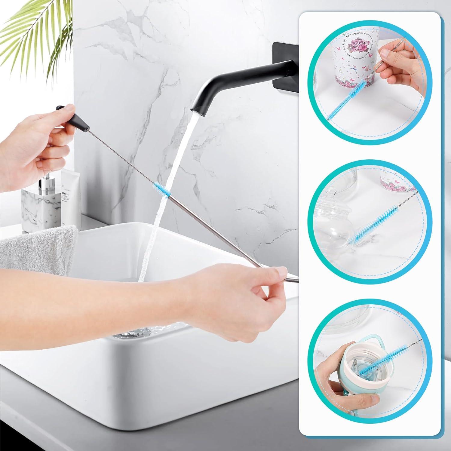 Juego de cepillos para botellas Rkddo 3 en 1 30.99 cm