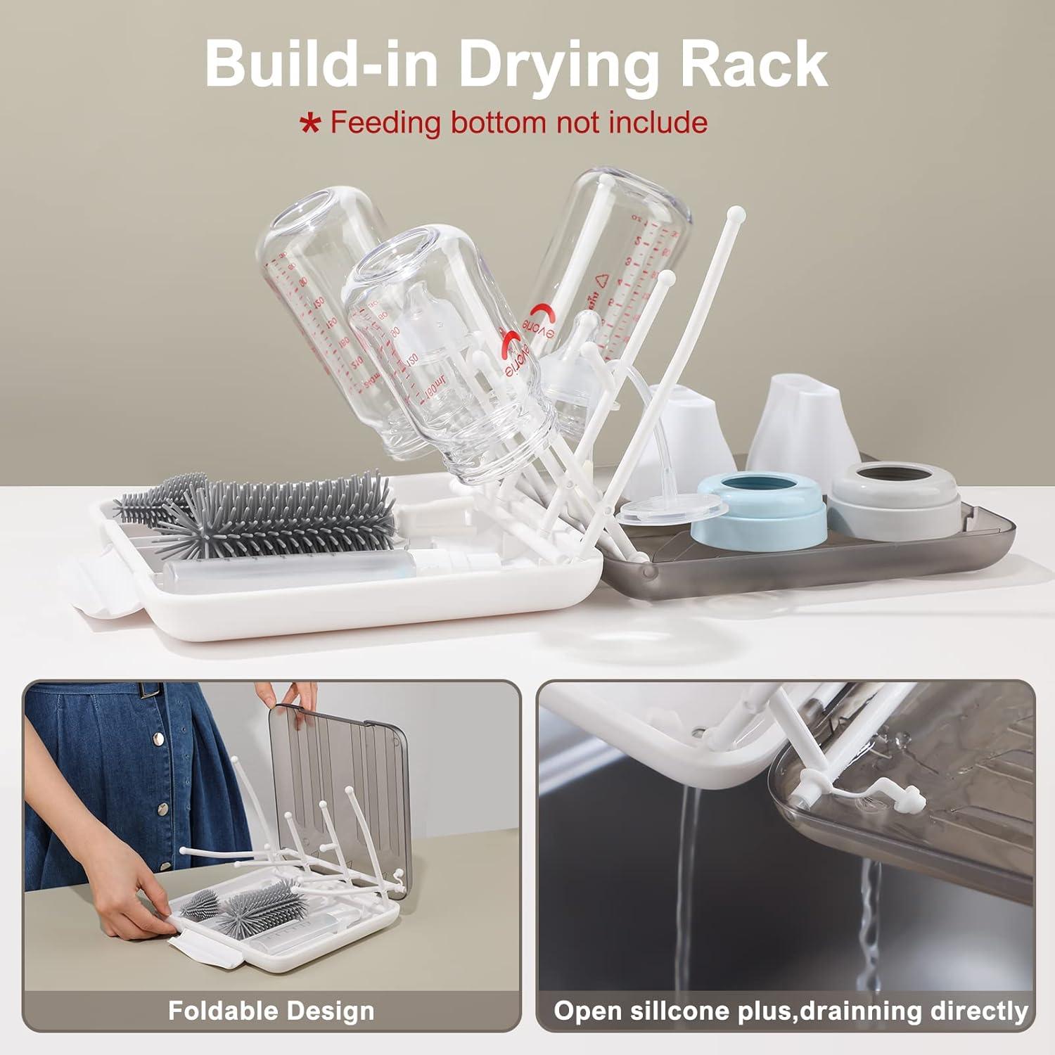 Set de Limpiador de Biberones 6 en 1 YomauiYee - Silicona