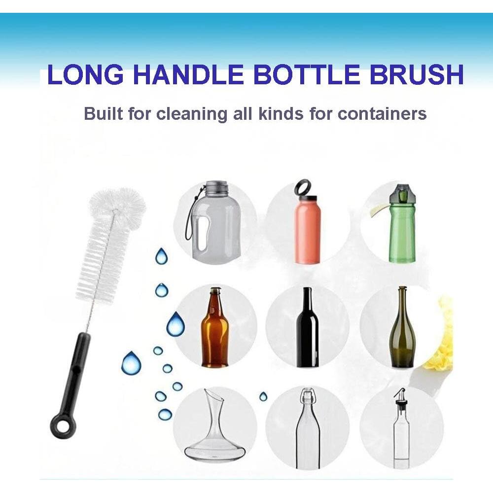 Juego de cepillos de limpieza TOOYIMR 3 piezas para botellas