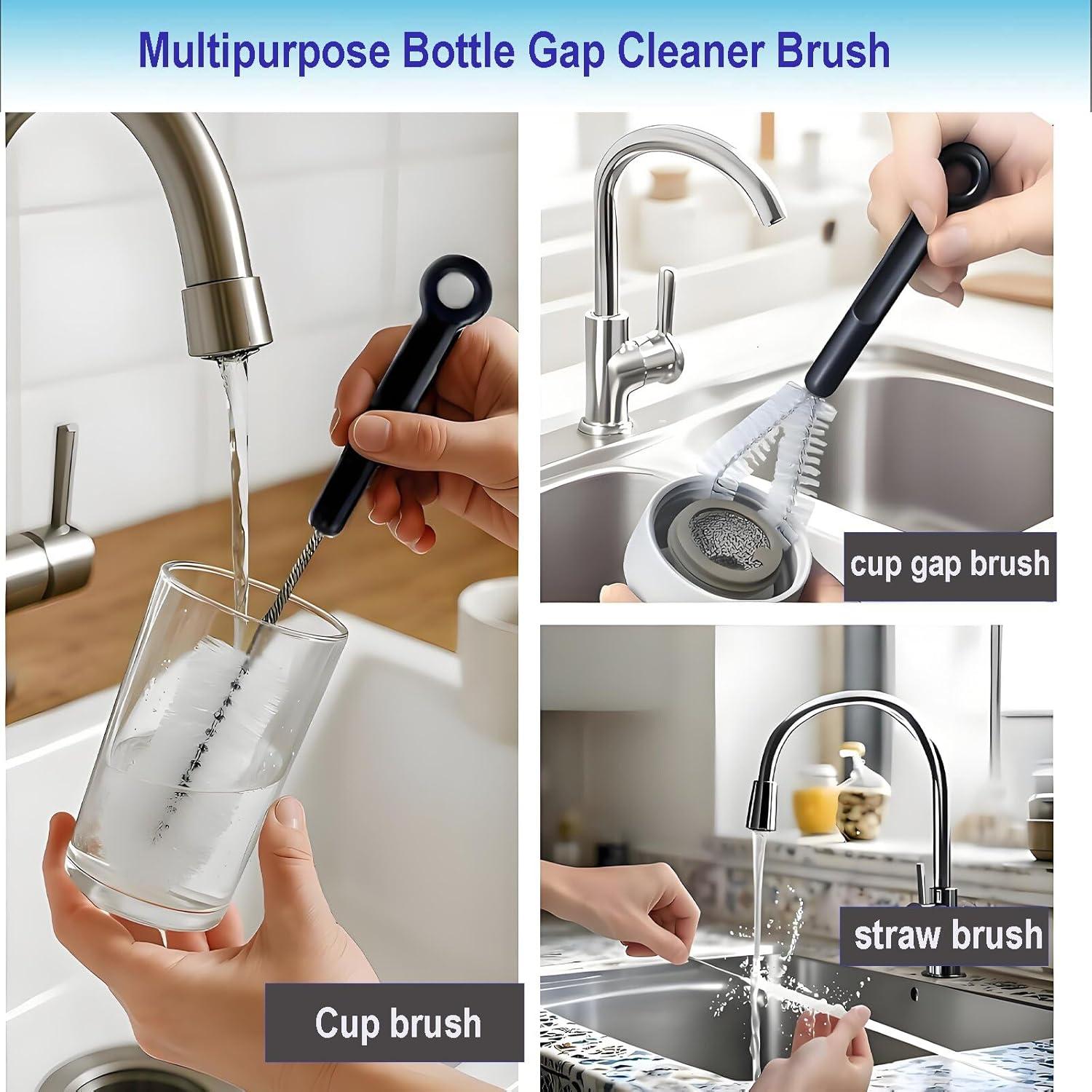 Juego de cepillos de limpieza TOOYIMR 3 piezas para botellas