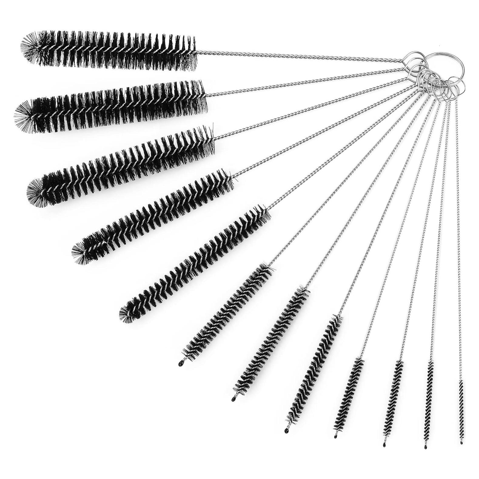 Conjunto de 12 cepillos limpiadores Ixiaoyoo 21 cm reutilizables