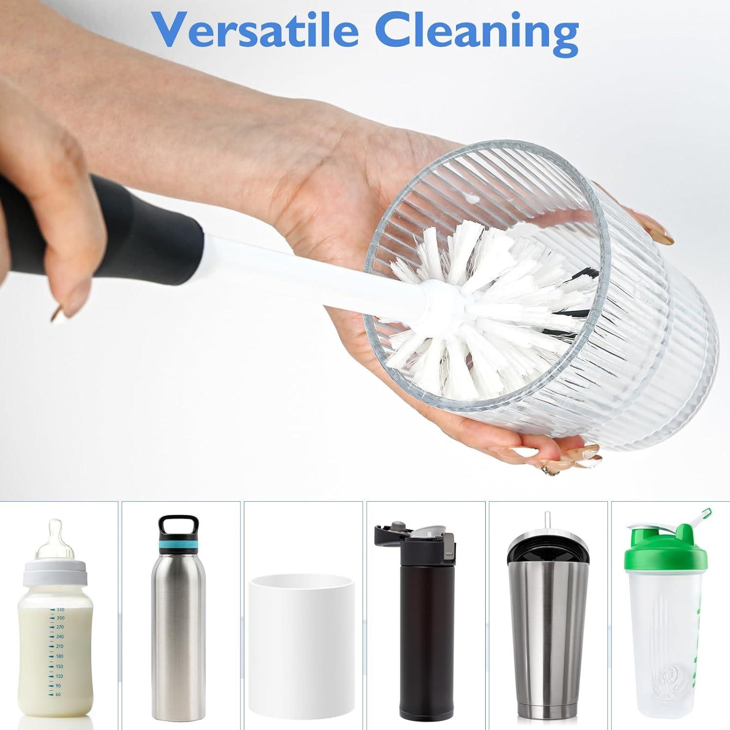 Cepillo Limpiador para Biberones Dochard - 2 Piezas, Mango Largo