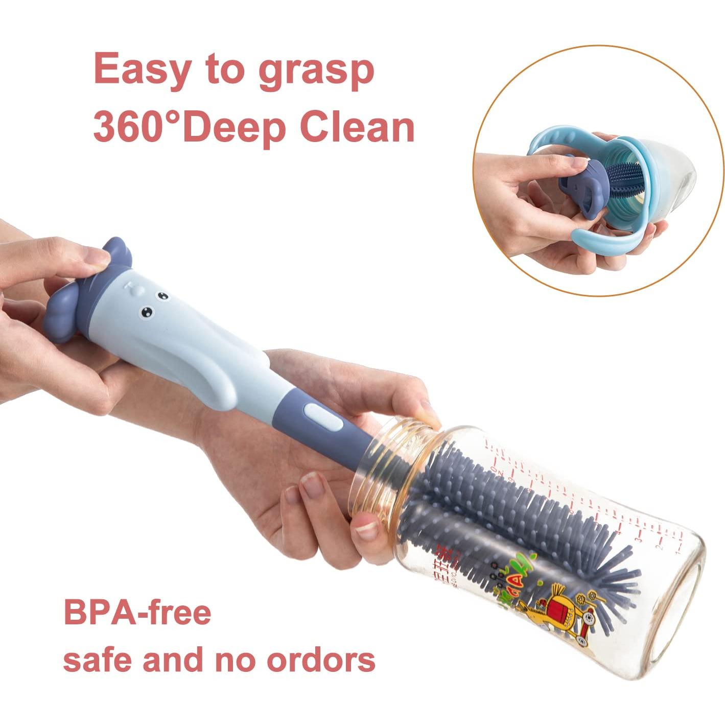 Cepillo de Limpieza Multifuncional Chemimoso Rosa 4 en 1