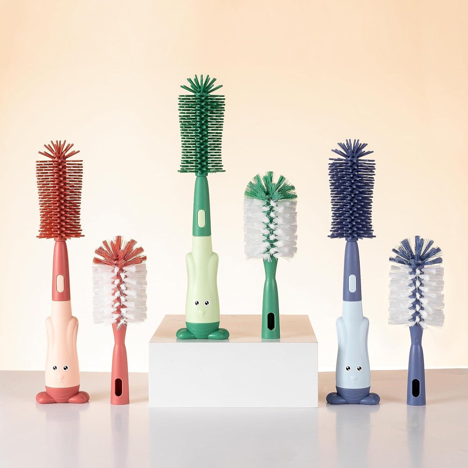 Cepillo de Limpieza Multifuncional Chemimoso Rosa 4 en 1