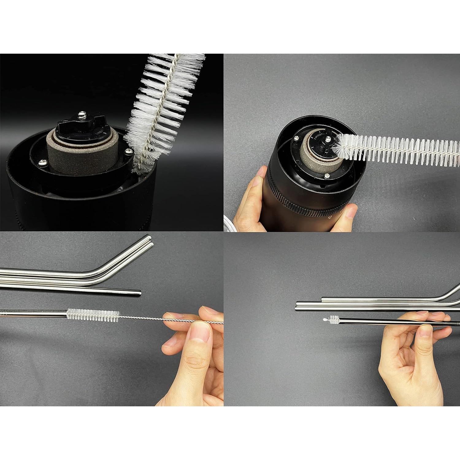 Kit de 12 Cepillos Limpiadores de Pajitas KINGSEM 2-25mm