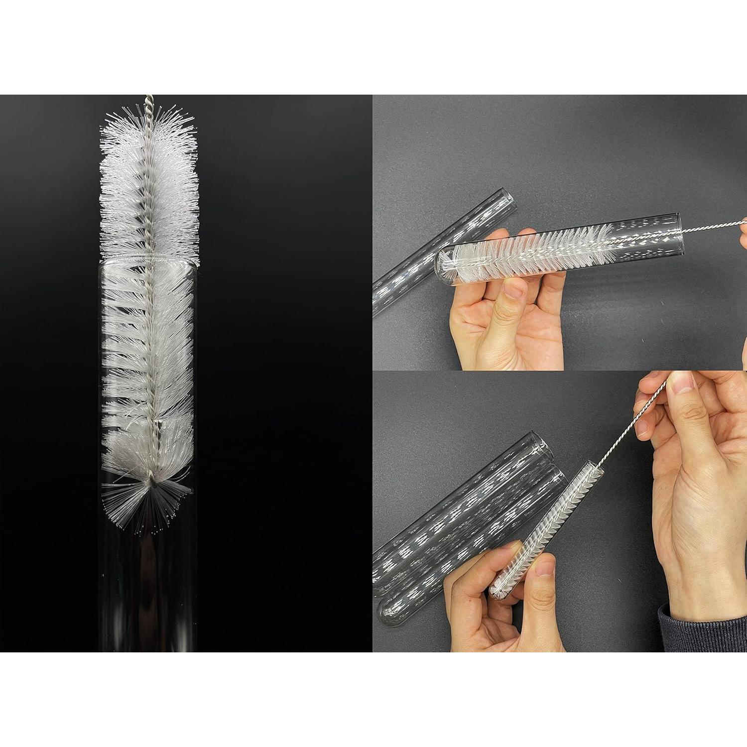 Kit de 12 Cepillos Limpiadores de Pajitas KINGSEM 2-25mm