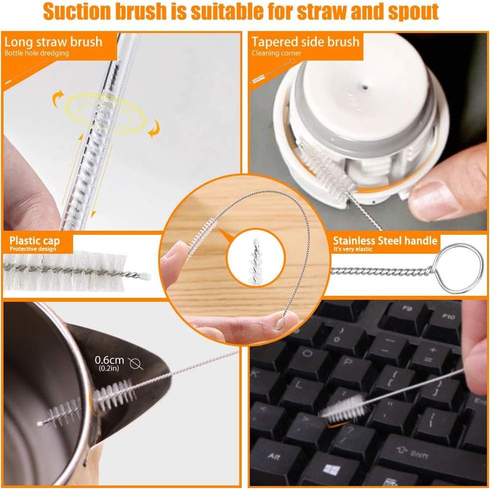 Set de Cepillos de Limpieza Masthome 9 Piezas para Botellas
