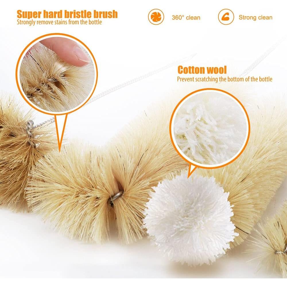 Set de Cepillos de Limpieza Masthome 9 Piezas para Botellas