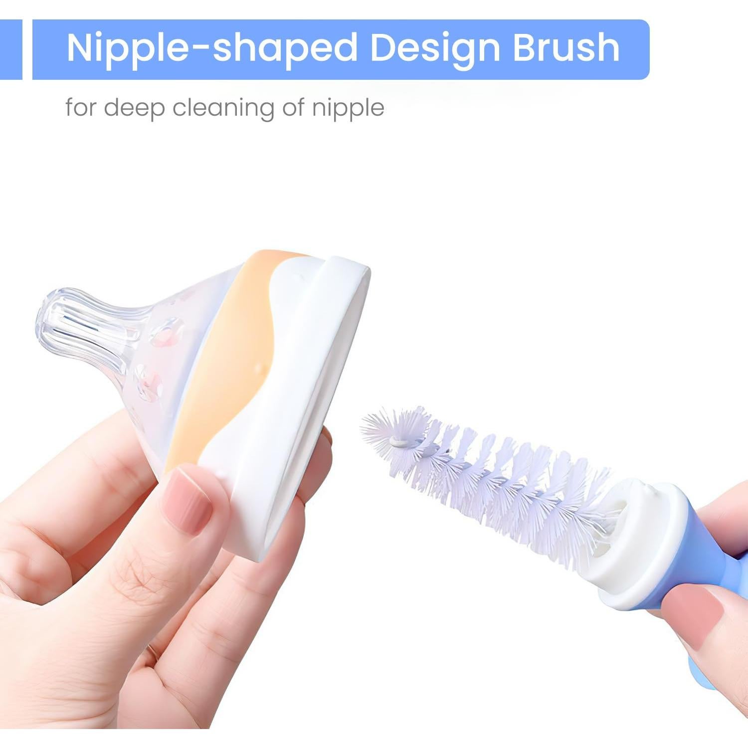 Juego de Limpiadores de Biberones 5 en 1 Ariseno Libre de BPA