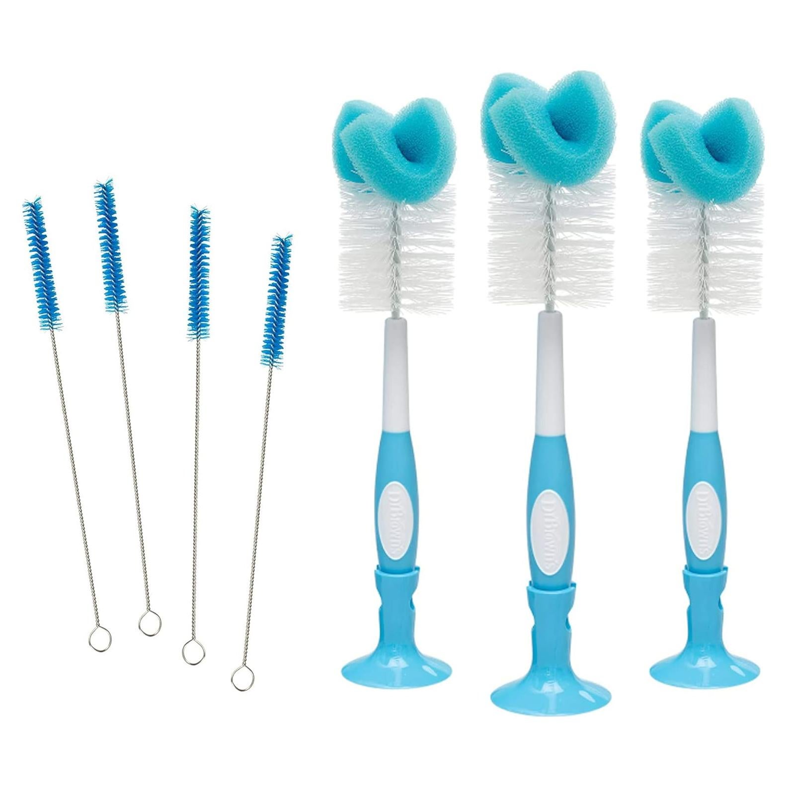 Cepillos de Limpieza Dr. Brown's para Biberones y Ventilación - 7 Piezas