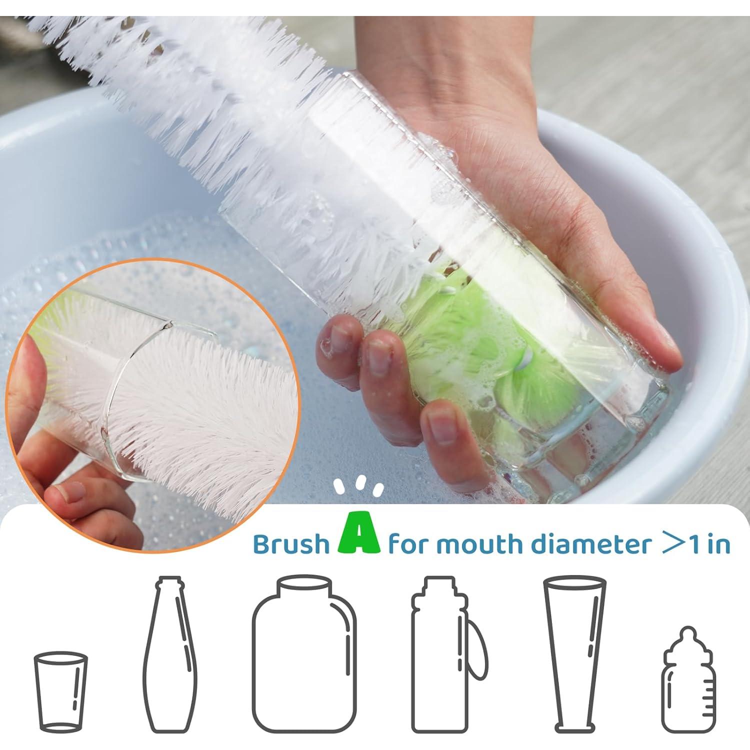 Cepillo de Limpieza para Botellas LiKee 45.72 cm Flexible