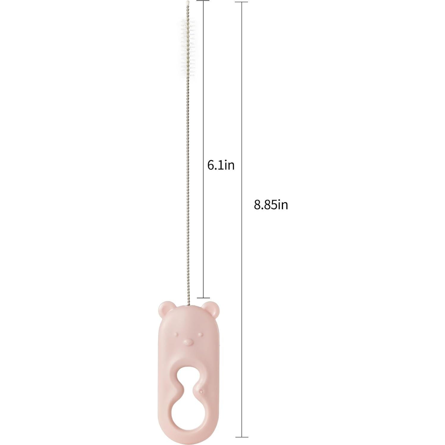 Juego de 4 Cepillos Limpiadores Chemimoso para Pajitas