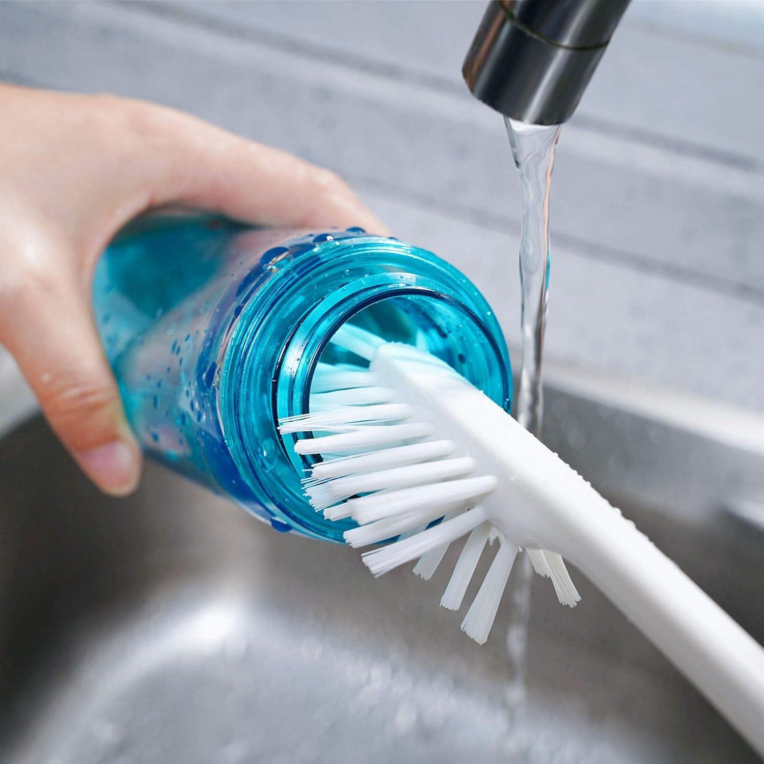 Juego de Cepillos de Limpieza 3 en 1 MOSOLAN para Botellas