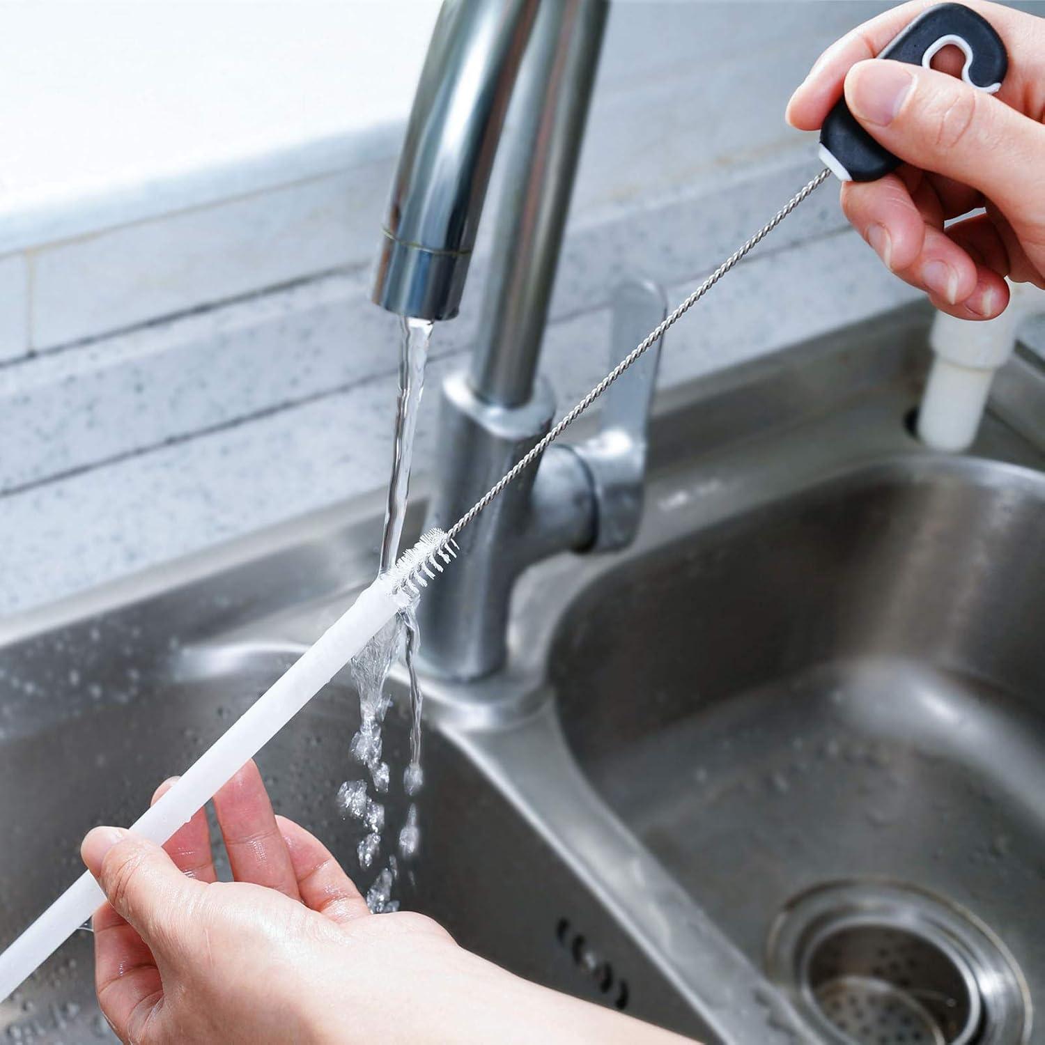 Juego de Cepillos de Limpieza 3 en 1 MOSOLAN para Botellas