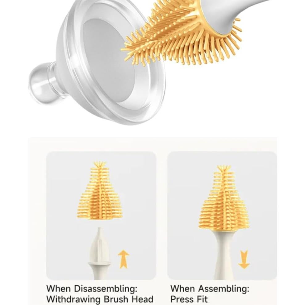 Juego de Cepillos de Limpieza de Botellas Genérico 4 en 1