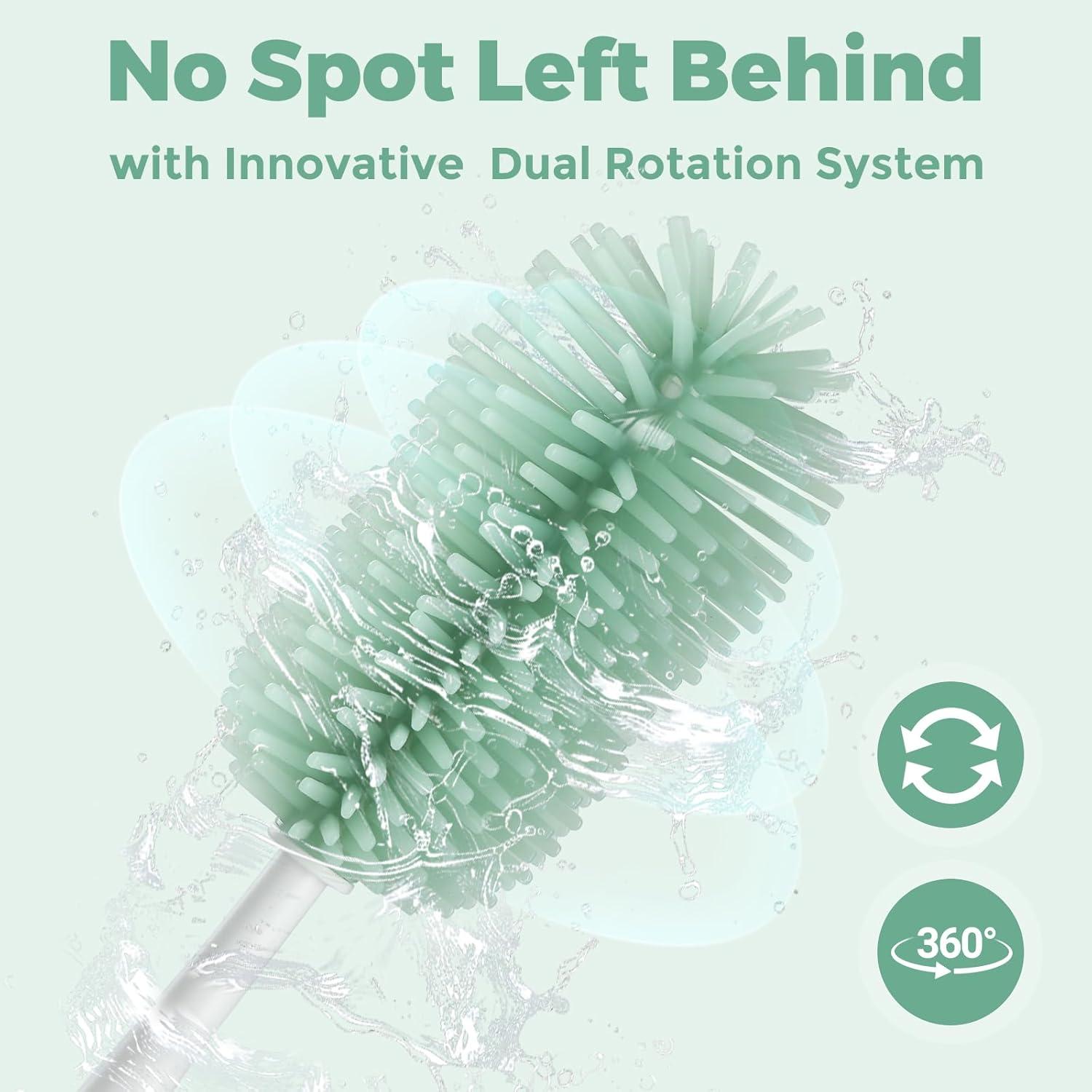 Kit de Cepillo Eléctrico 7 en 1 Momcozy - Limpieza y Mezclador