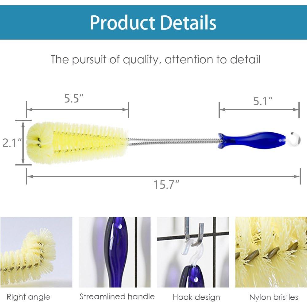 Cepillo Limpiador de Botellas FRMARCH 45 cm Flexible Nylon