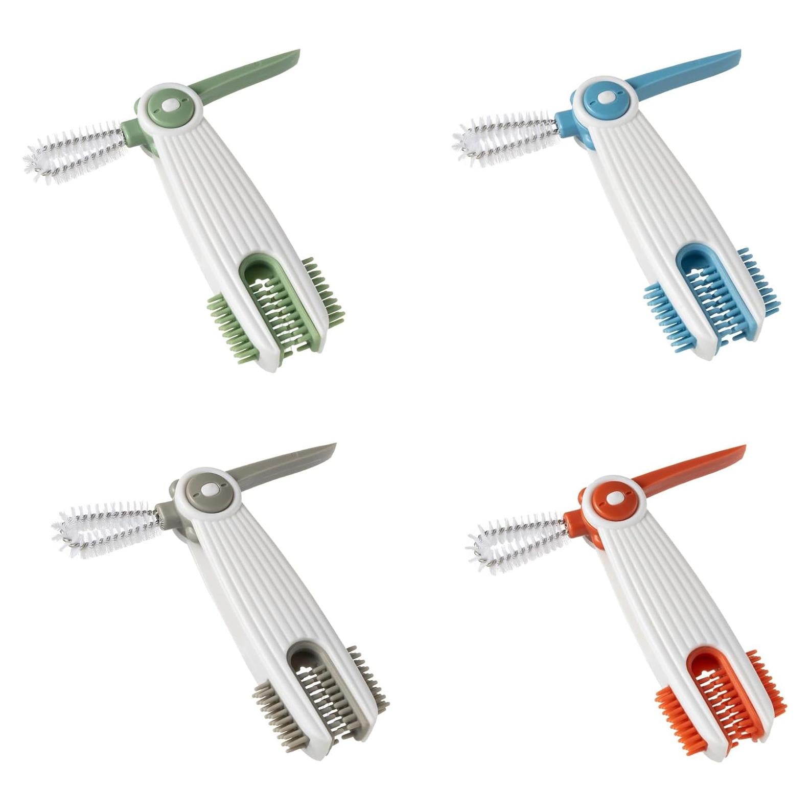 Juego de cepillos de limpieza 3 en 1 Chemimoso - 4 piezas