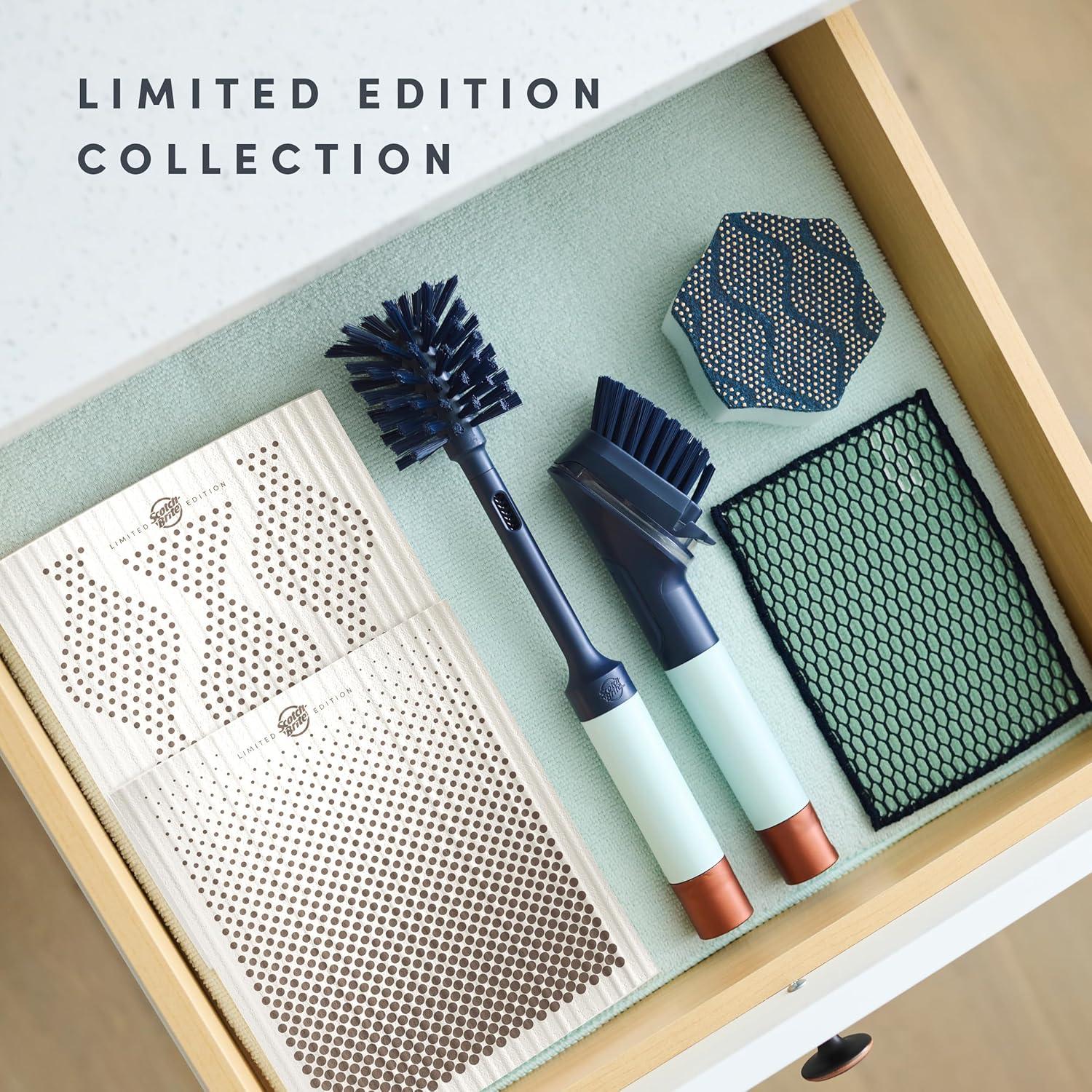 Set de Cepillos 2 en 1 Scotch-Brite BRiTE para Botellas y Popotes