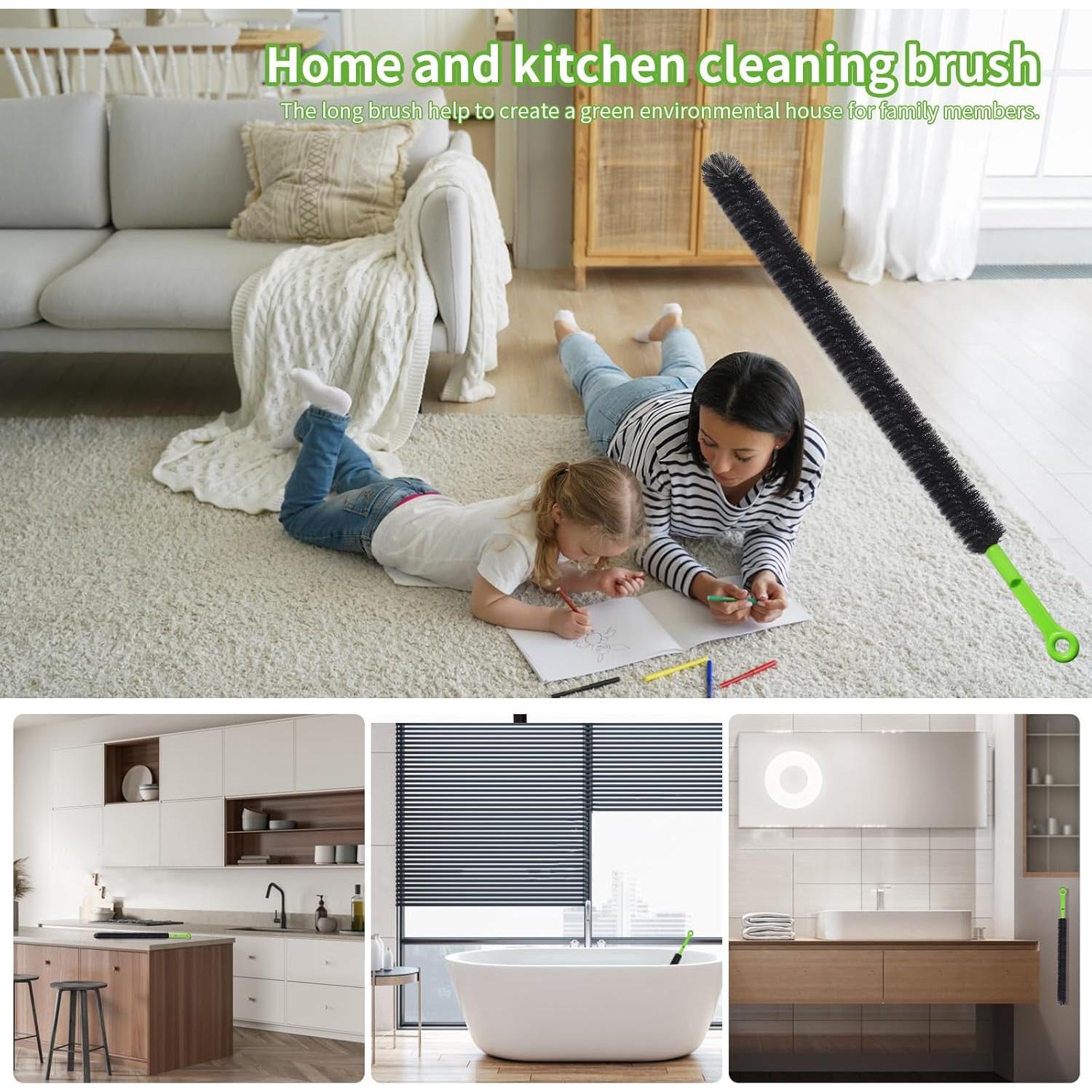 Cepillo Limpiador de Desagüe Dokpod 43 cm Multifuncional