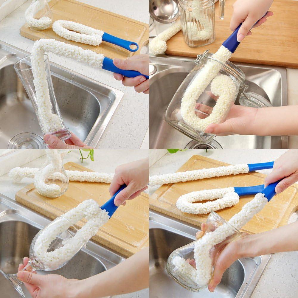 Cepillo de Limpieza de Botellas LJDJ - Juego de 2 Piezas 42 y 46 cm