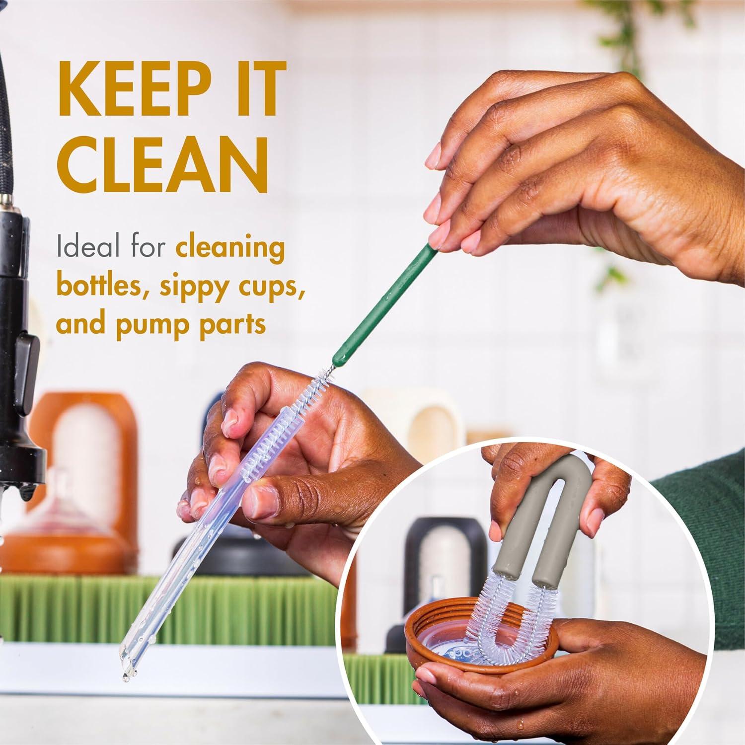 Set de Cepillos para Biberones Boon Mod - 4 Piezas