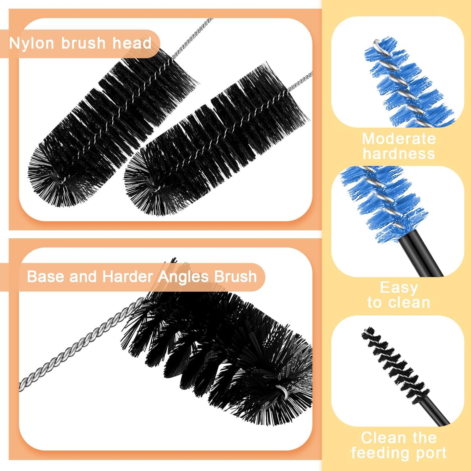 Kit de Cepillos de Limpieza para Comederos de Colibrí Perthlin 19 Piezas