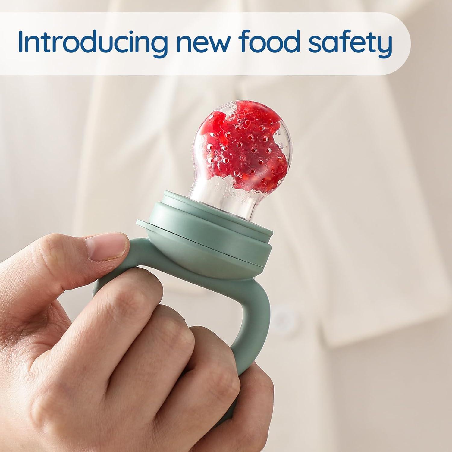 Paquete de 2 Alimentadores de Silicona para Bebés - POIKSHARK