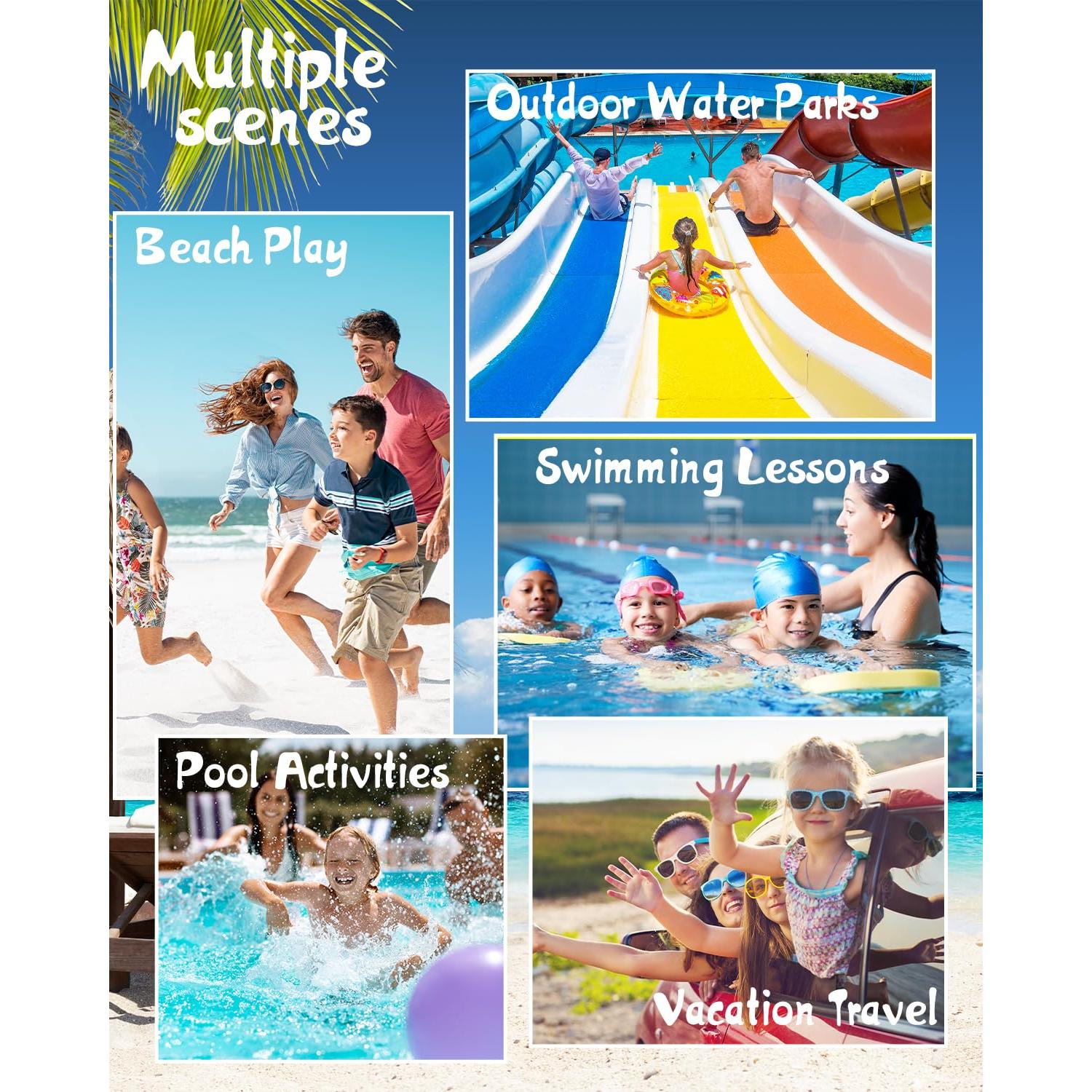 Pañales de Natación Reutilizables Babygoal - 3 Paquetes para Bebés 0-8 Meses